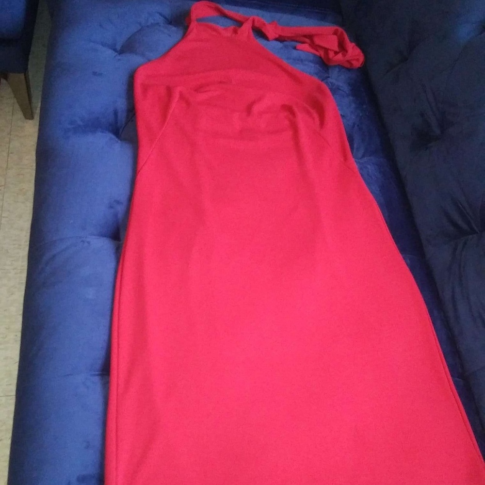 Red dress